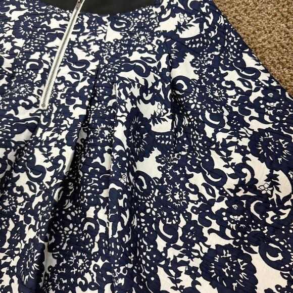 Anthropologie Sachin & Babi Vespertine Hi-lo Floral Skirt Petite Size 6P Pockets - Picture 10 of 10